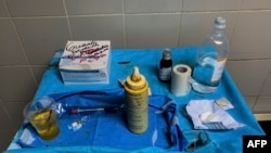 Deteriorated medical equipment at the Guiria hospital, in Venezuela, on March 14, 2020. 