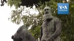 RDC: La statue de Léopold II à Kinshasa tient bon