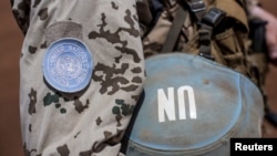 Un soldat de la Minusma, à Gao, Mali, le 5 avril 2016.