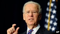 Wapres AS Joe Biden mengatakan pemerintah Amerika akan mendorong perjanjian perdagangan bebas dengan wilayah Pasifik dan Uni Eropa (foto: dok). 