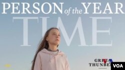 Greta Thunberg, figure emblématique de la lutte contre le dérèglement climatique en 2018.