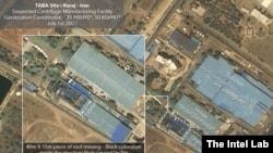 تصویر ماهواره‌ای از تاسیسات کرج - آرشیو