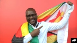 Evan Mawarire, pasteur et un des chefs de file de la contestation zimbabwéenne contre le président Robert Mugabe, 3 mai 2016.