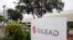 FILE - This July 9, 2015, file photo shows the headquarters of Gilead Sciences in Foster City, Calif. 