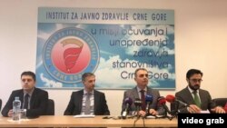 Konferencija za novinare Instituta za javno zdravlje ( Foto: rtcg.me)