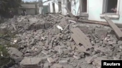 Strike in Lysychansk