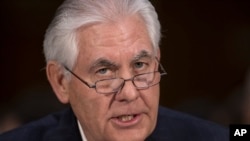 Sabon Sakataren Harkokin Wajen Amurka Rex Tillerson 