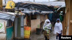 La partie sud du camp de migrants appelé la «jungle», à Calais, dans le nord de la France, le 22 février 2016. (Photo REUTERS/Pascal Rossignol) 