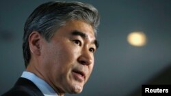 미국의 성 김 국무부 대북정책 특별대표 (자료사진)