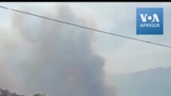 Algérie: des montagnes en feu en Kabylie