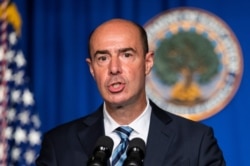 유진 스칼리아 미국 노동장관.