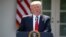 President Donald Trump speaks about the U.S. role in the Paris climate change accord, Thursday, June 1, 2017, in the Rose Garden of the White House in Washington. 