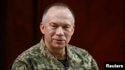 올렉산드르 시르스키 우크라이나군 총사령관 (자료사진)