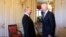 Russian president Vladimir Putin, left, talks with US president Joe Biden, right, during the U.S. - Russia summit in Geneva, Switzerland, June 16, 2021.