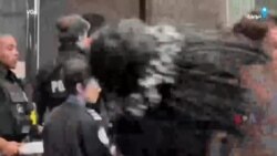  اختصاصی صدای آمریکا | ورود تریتا پارسی به محل استقرار هیئت همراه پزشکیان در نیویورک 