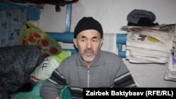 FILE - Ethnic Uzbek human rights activist Azimjan Askarov, #47 Prison, Bishkek, Dec. 28, 2011.