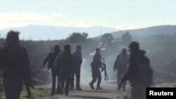  시리아 정부군이 2일 시리아 카프르 나블(Kafr Nabl)을 향해 전진하고 있다. (자료사진)