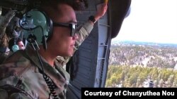 Chanyuthea Nou, a third-year aeronautical engineering student at the United States Air Force Academy said he's happy with Cambodia's decision to fund the completion of his study. (Courtesy of Chanyuthea Nou)