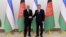 Afg'oniston Prezidenti Ashraf G'ani O'zbekiston rahbari Shavkat Mirziyoyev bilan, 2018