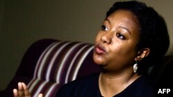 La Soudanaise Wini Omer à Khartoum, le 14 mai 2018.