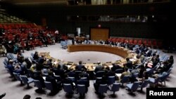 Sidang Dewan Keamanan PBB di New York, 25 September 2017. (Foto:dok).