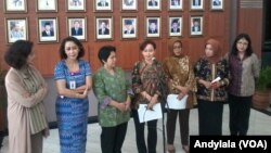 Panitia Seleksi Calon Pimpinan KPK memastikan telah mencoret nama calon pimpinan KPK yang telah ditetapkan tersangka oleh Bareskrim Mabes Polri (foto: VOA/Andylala)