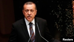 FILE - Turkish President Recep Tayyip Erdogan