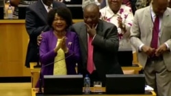 Ramaphosa promet de s'attaquer à la corruption (vidéo)