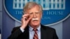 John Bolton, conseiller à la sécurité nationale, lors de la conférence de presse quotidienne à la Maison-Blanche, à Washington, le 2 août 2018.