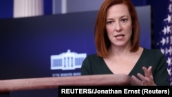 Arhiva: Jen Psaki, portparolka Bijele kuće (REUTERS/Jonathan Ernst)