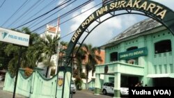 Markas DenPOM IV 4 Surakarta (Foto: VOA/Yudha)