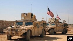 Les forces americaines a Manbij en Syrie, le 7 mars 2017.