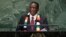 FILE - UMongameli Emmerson Dambudzo Mnangagwa