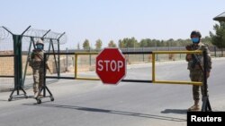 پوستهٔ مرزی میان افغانستان و اوزبیکستان 