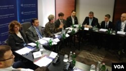 Debata "We Did It Our Way - Od mini Šengena do maksi koristi", u organizaciji Centra za evroatlantske studije, u Beogradu, 31. januara 2020. (Foto: Veljko Popović, VoA)