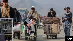 عکس: ارشیف- د پاکستان څخه افغانستان ته ستنیدونکي کډوال