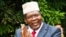 FILE - Kenyan opposition figure Miguna Miguna, shown in an undated photo, is trying to re-enter the African country after his deportation in early February. 