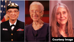 Grace Hopper, Katherine Johnson, Margaret Hamilton 