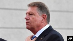 Romanian President Klaus Werner says his country isn't ready to take over the European Union's rotating presidency on Jan. 1.