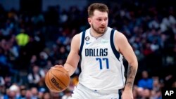 ARHIVA - Luka Don;i' na jednoj od utakmica ove sezone