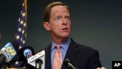 资料照：共和党联邦参议员图米（Sen. Pat Toomey, R-PA）