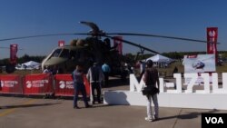 资料照：米-171SH攻击运输直升机（美国之音白桦拍摄）