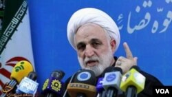 İranın baş prokuroru Qulamhüseyn Möhsüni Ejei 