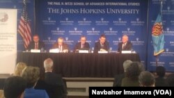 Vashingtondagi Jons Xopkins universitetida muhokama, 28-aprel, 2015