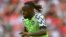Le milieu de terrain du Nigeria Victor Moses à Londres le 2 juin 2018.