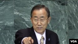 Sekjen PBB Ban Ki-moon berjanji meneruskan penyelidikan atas pembunuhan Hariri, di tengah meningkatnya ketegangan antara Suriah dan Lebanon akibat kasus ini.
