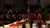 Faithful pay homage to former Pope Benedict in St. Peter's Basilica at the Vatican