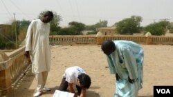 Un Télécentre public à Tombouctou, Mali, 2 juillet 2013.