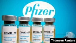 Bahrain menjadi negara kedua di dunia yang memberikan otorisasi penggunaan darurat untuk vaksin virus corona yang dibuat oleh Pfizer dan mitranya dari Jerman, BioNTech. (Foto: Reuters)