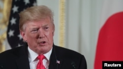 特朗普总统2019年5月27日访问东京（路透社）